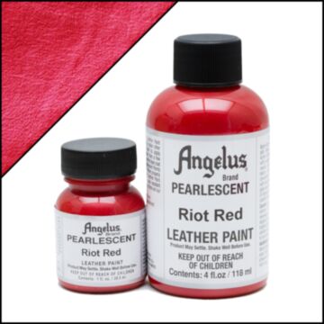 Angelus Pearlescent Riot Rood Leerverf