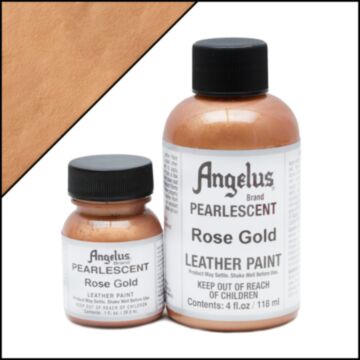 Angelus Pearlescent Rose Goud Leerverf