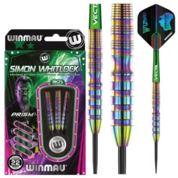Winmau Simon Whitlock Woldcup S.E. Rainbow darts 90%
