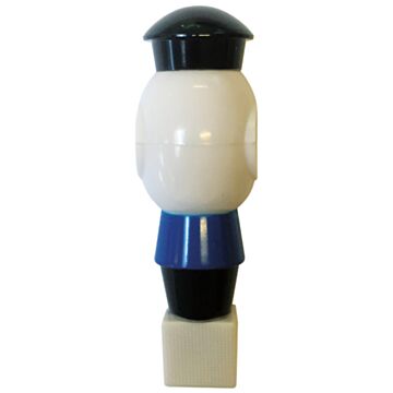 Buffalo Voetbalpop blauw-wit voor 16 mm stang