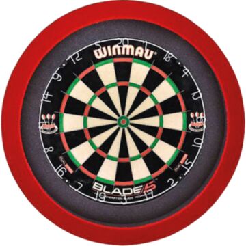 Lena dartboard led-lighting Rood