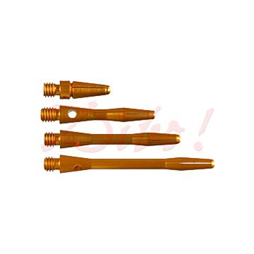 Aluminium shafts goud