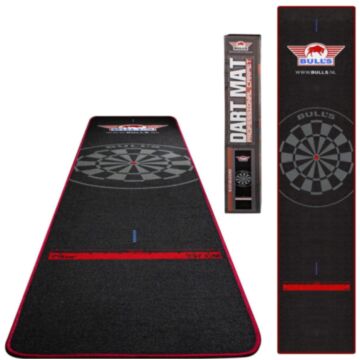 Bull's Carpet Dartmat Black-Red 300x65