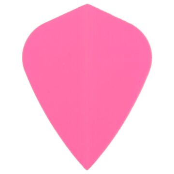 Poly Fluor kite pink flight