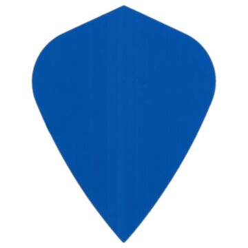 Poly Plain kite blue flight