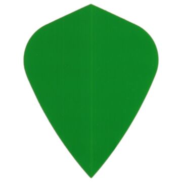 Poly Plain kite green flight