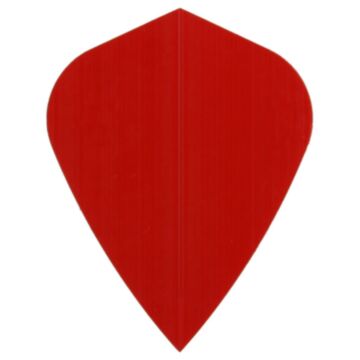 Poly Plain kite red flight