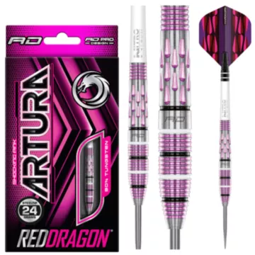 Red Dragon Atura 1 90% darts Shocking Pink