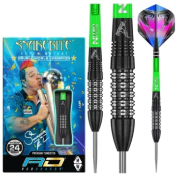 Red Dragon Snakebite Black Strike 90% Darts
