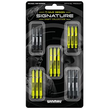 Winmau MvG Signature Shaft Collection