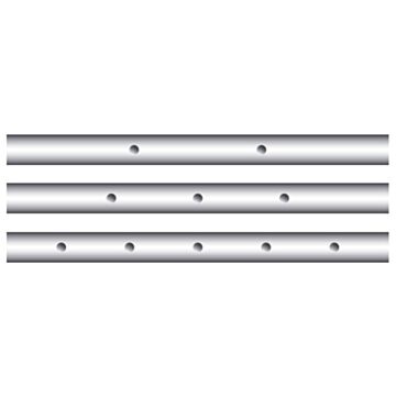 13 mm Voetbalstang hol