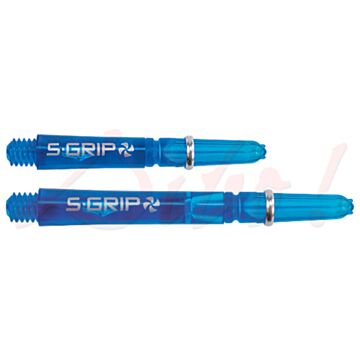 Harrows Supergrip Spin Aqua shafts