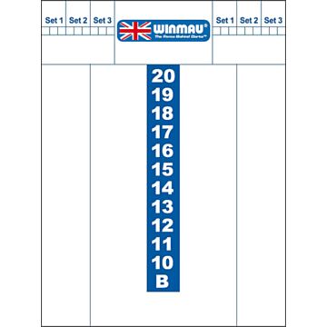 Whiteboard Winmau 30 x 40