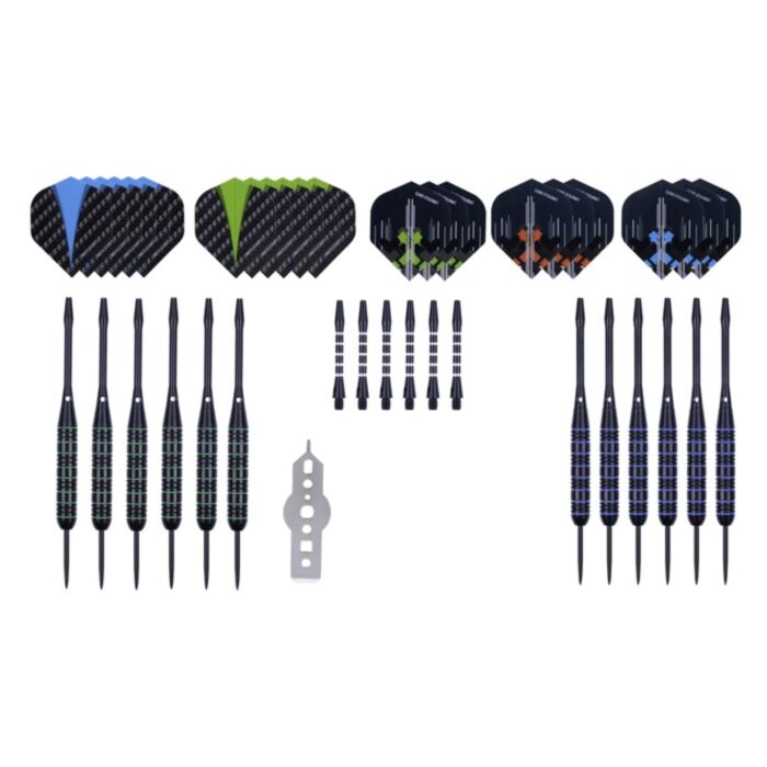 4 Sets Longfield darts steeltip Black coated Brass