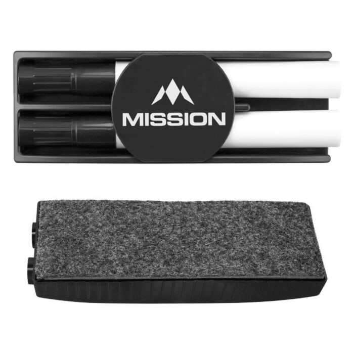 Mission Whiteboard wisser met 2 stiften