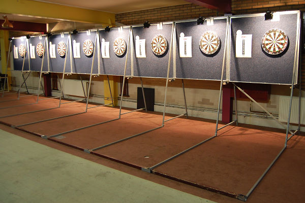Dartbanen van Dibo zijn onbeperkt te koppelen